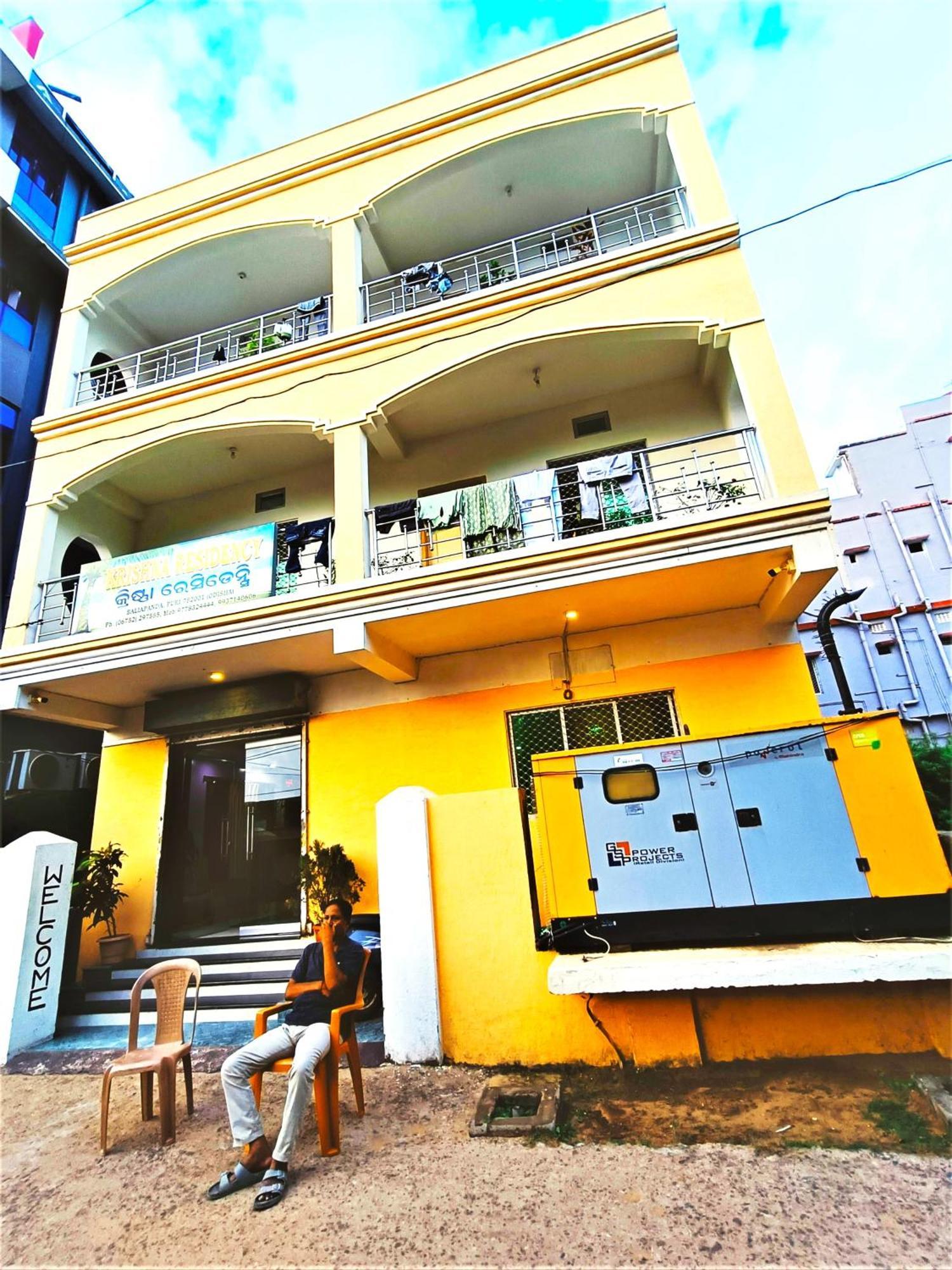 Goroomgo Krishna Residency Puri Near Sea Beach - Spacious Room With Excellent Service Awarded - Best Seller Exterior photo